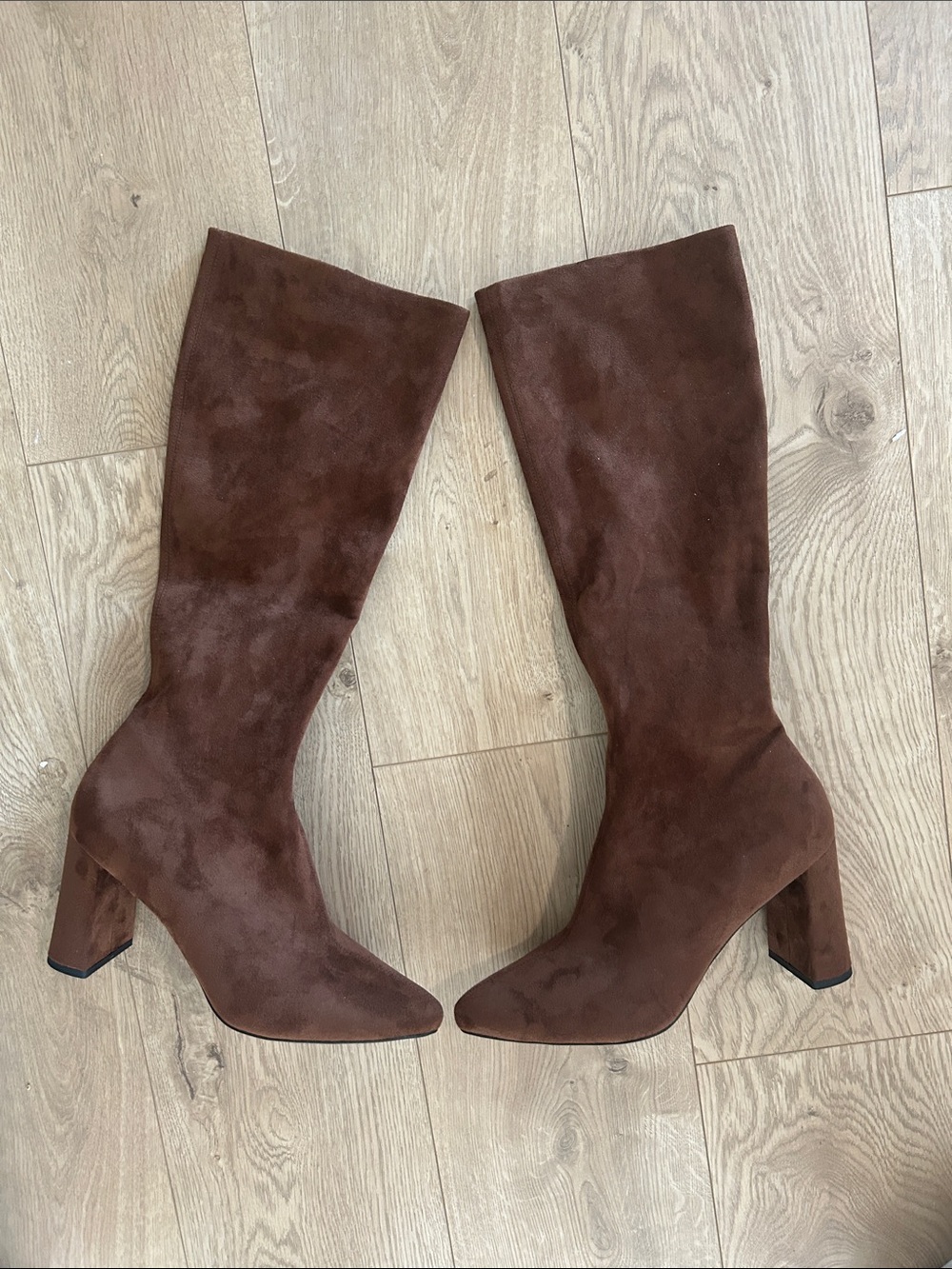 Jeffrey Campbell brown suede knee-high, Size 8, NWT no box